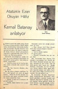 Hattat Kemal Batanay Kimdir ?