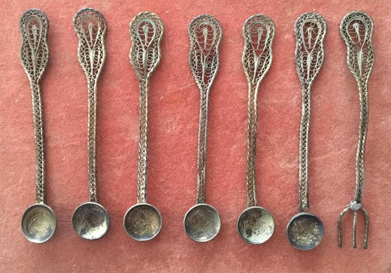 Antika Tuğralı Gümüş